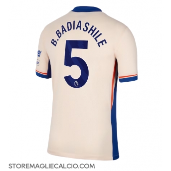 Chelsea Benoit Badiashile #5 Maglia Gara Trasferta Repliche 2024-25